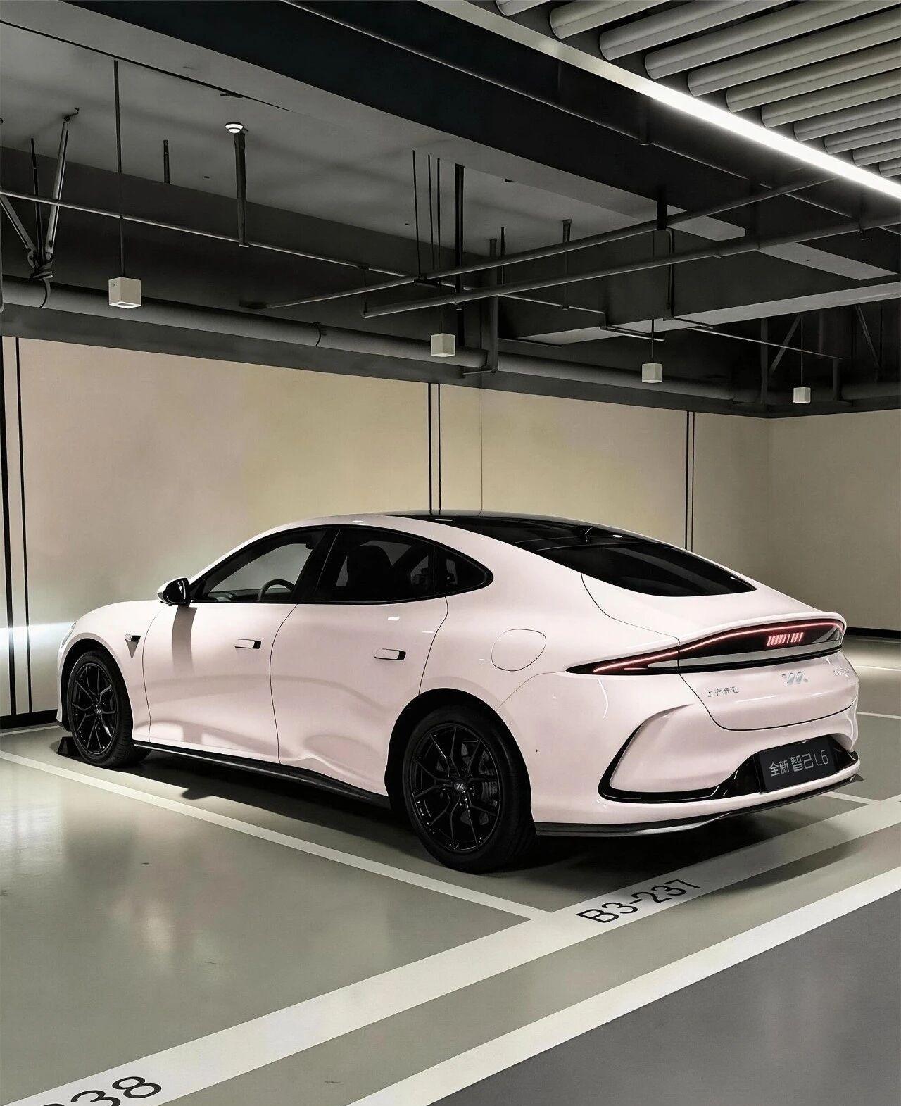 粉色智己 L6 轿跑 好看好开续航超给力难怪打工人都对它情有独钟
就是这台粉色智