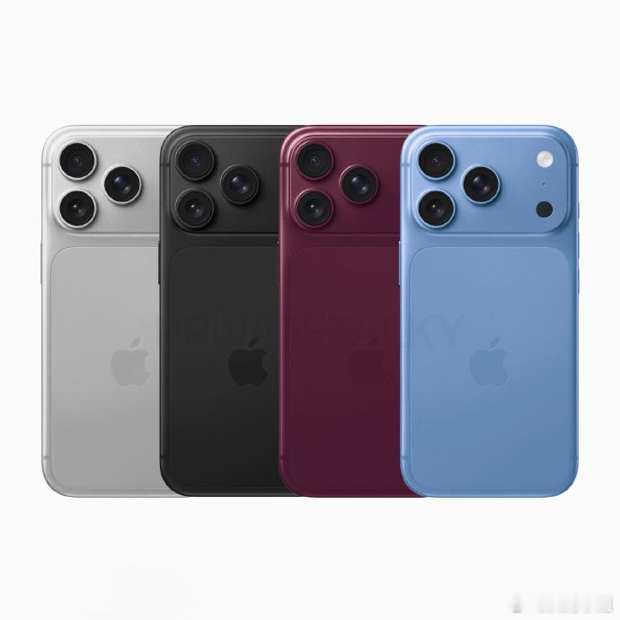 别的颜色是“哇塞好惊艳”，银色是“嗯，行，就它吧”。曝iPhone18Pro四款