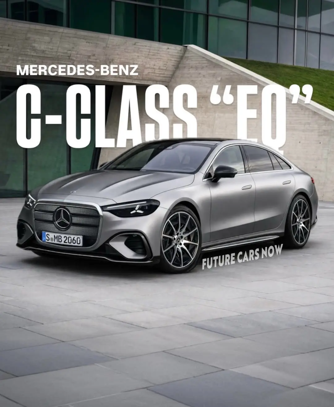 宝马纯电3系刚露脸，奔驰大招就来了！2026款奔驰纯电C级（C-Cla...