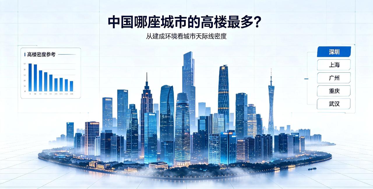 中国哪座城市的高楼最多?