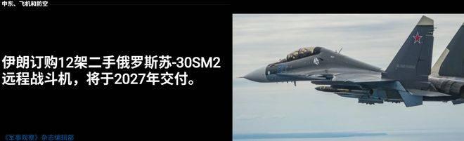 波斯确认采购12架俄制二手苏-30SM2战机，预计2027年交付。该机虽不及顶尖