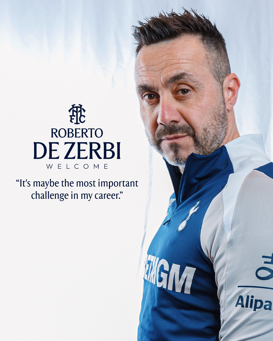 德泽尔比：“很多次我都说过，足球就是我的生命，而我的生命也全都是足球。这确实是事