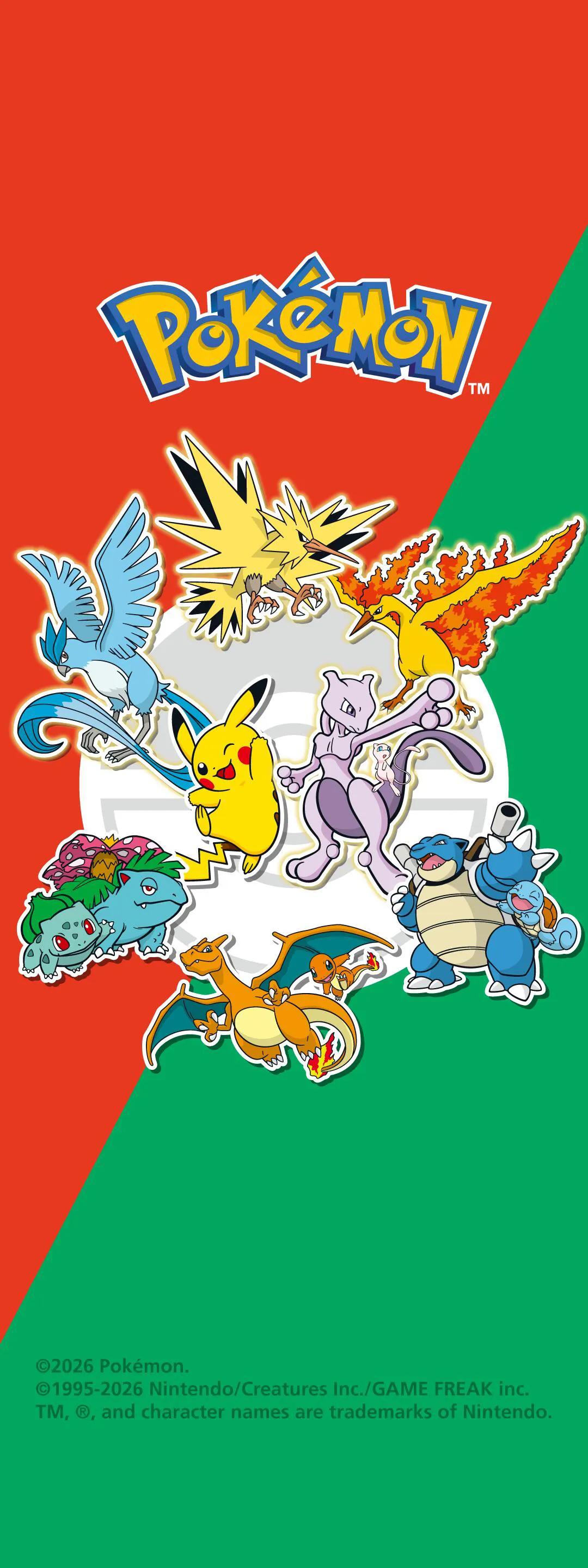 庆祝宝可梦30周年，宝可梦1-9世代手机壁纸奉上！无水印网盘链接，看置顶评论