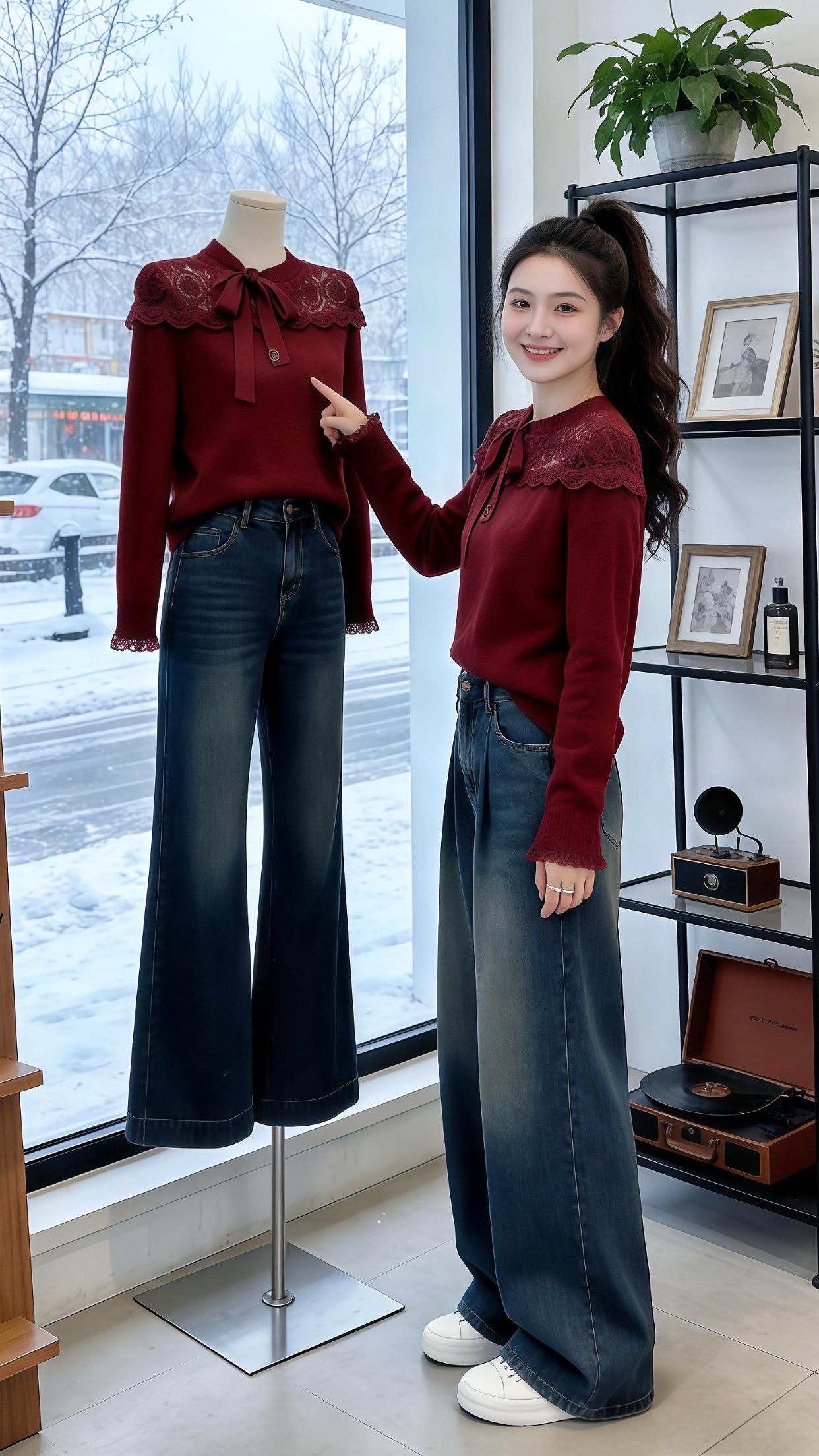 新年战袍我先手搓上了 过年穿什么 舒适感拉满的秋冬淡人穿搭 小个子冬季...