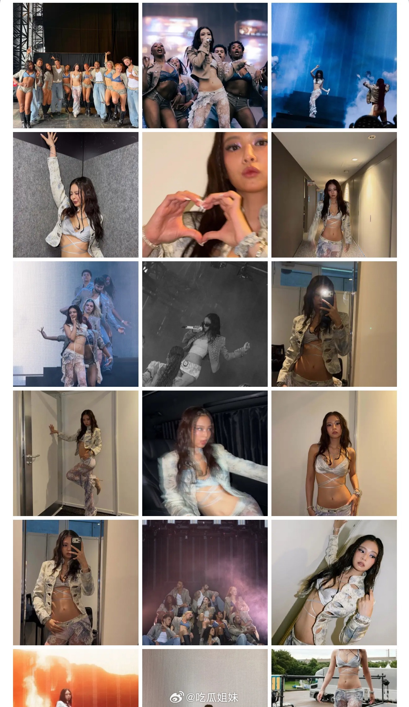 Jennie疑似回应音乐节争议 Jennie更新ins发文：“这段时间有过很多高