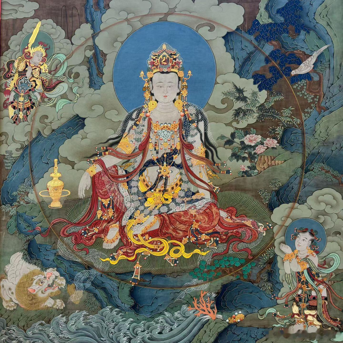 每一则充满慈悲的箴言，都像一颗种子。   ——我们细心浇灌，它便能在世间开出安宁