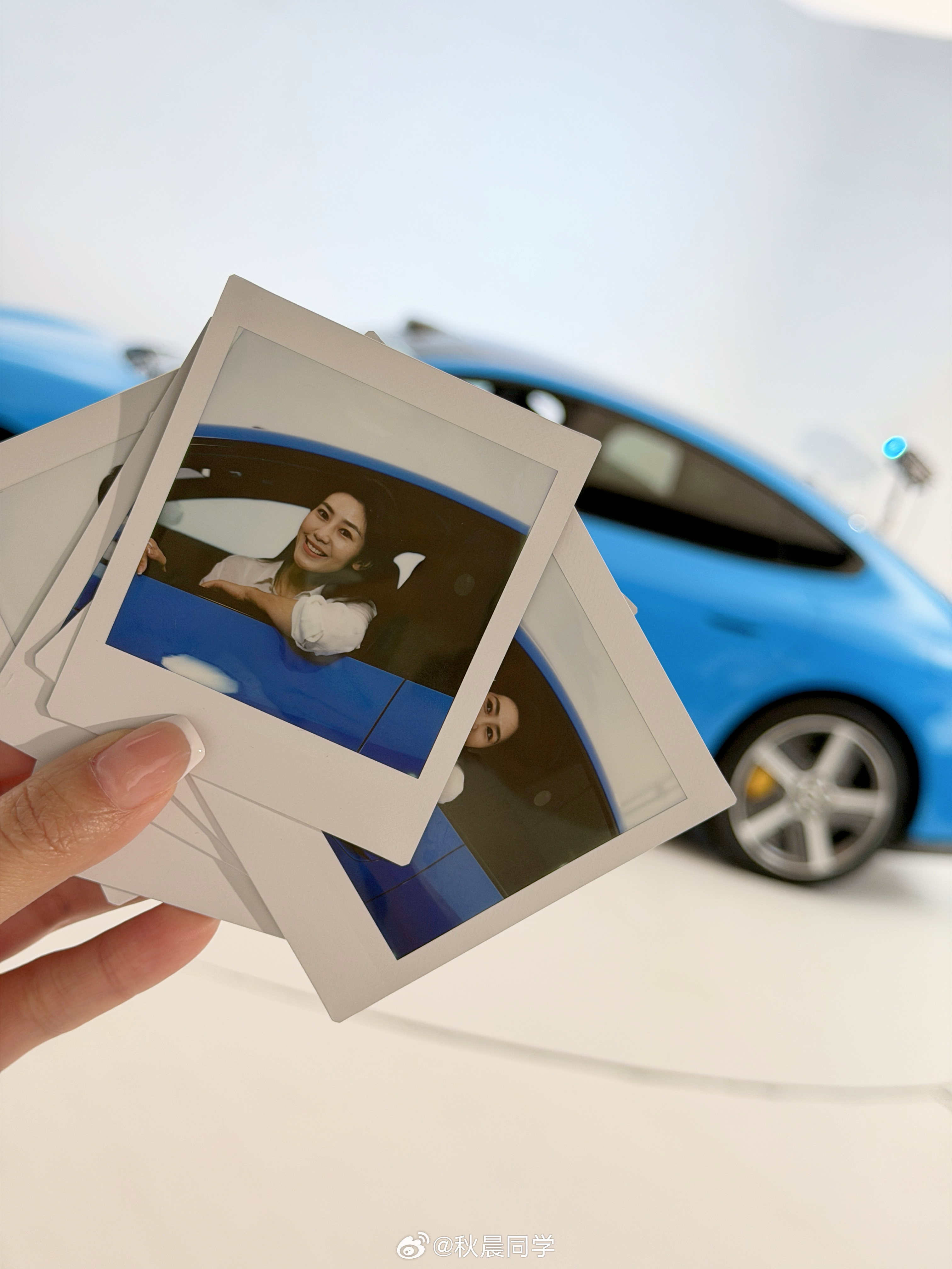 和卡布里蓝来几张合影