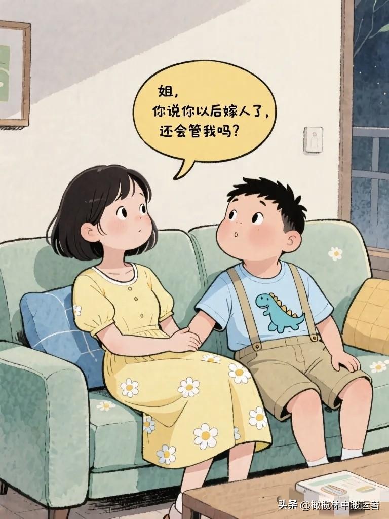 姐姐笑了：“怎么突然问这个？”