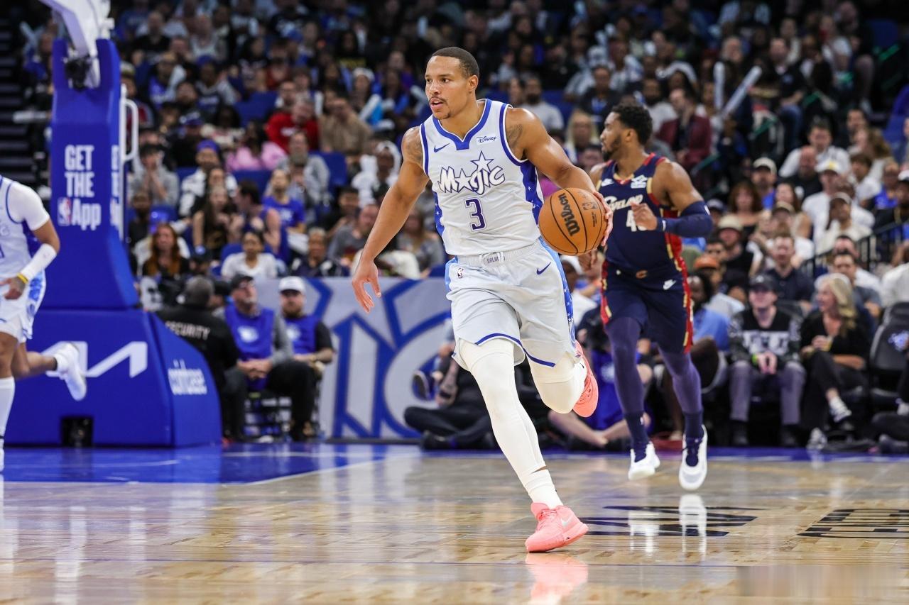 4月28日讯 NBA季后赛首轮G4，魔术94-88力克活塞，系列赛大比分3-1领