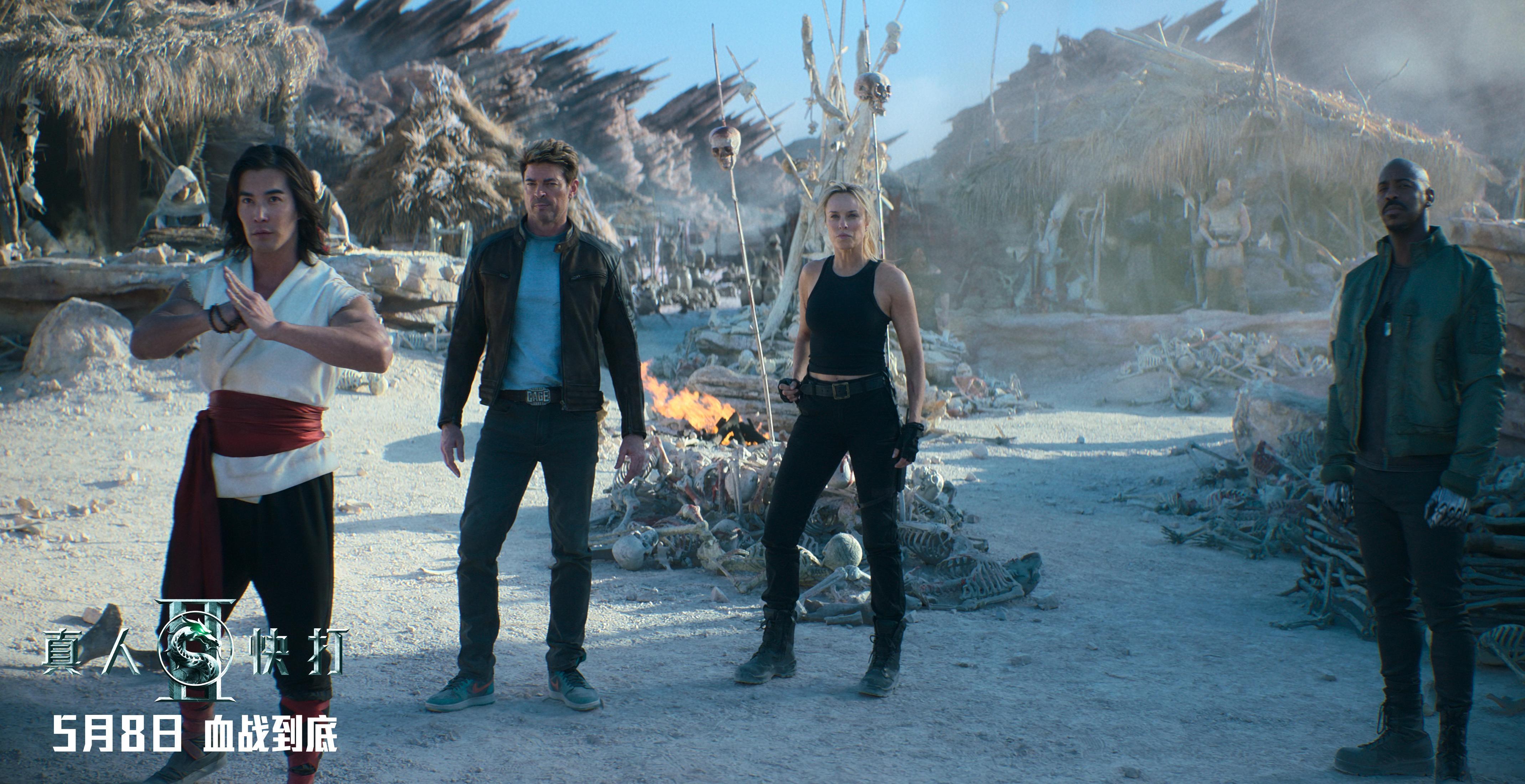 真人快打2中国独家预告 专属预告搭配国风定制海报，还原游戏经典暴力美学！冰火对决