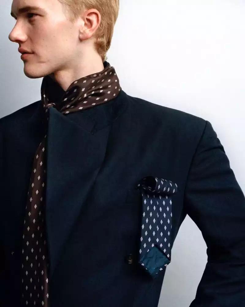 模特Max Tate出镜《HTSI Magazine》2026年3月刊，“How