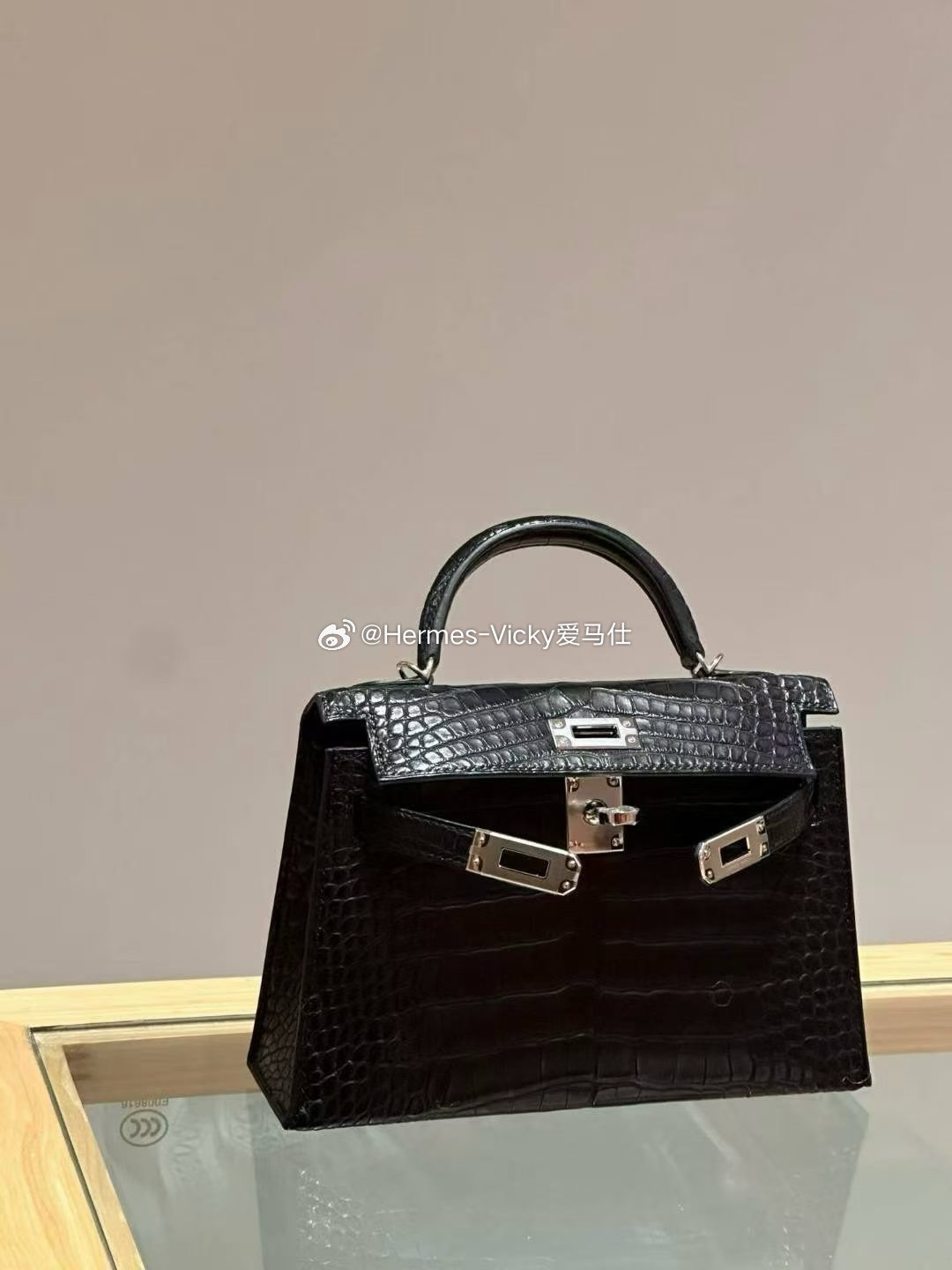 黑银🖤minikelly二代雾面🐊 