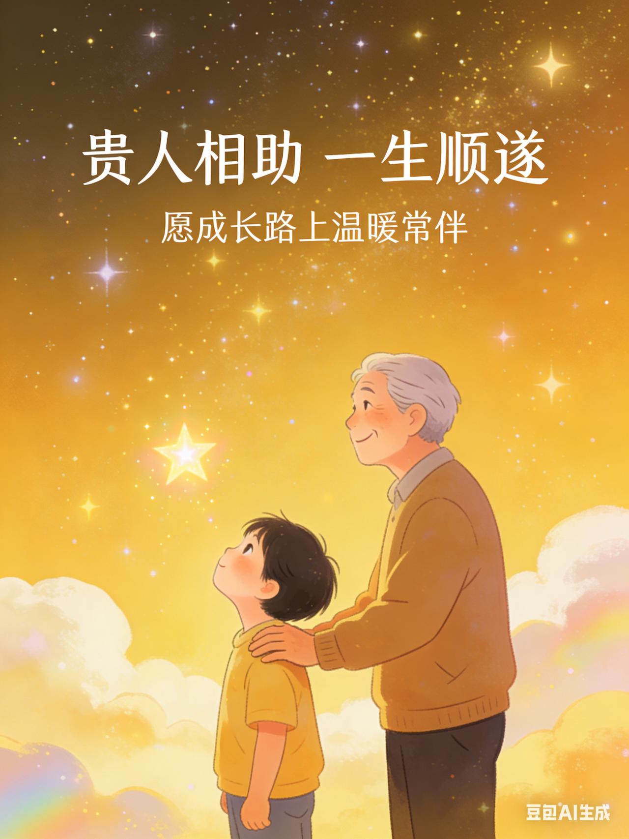 为孩子签收祝福，愿贵人常伴，一生顺遂

为人父母，从孩子落地那一刻起，心就被牢牢