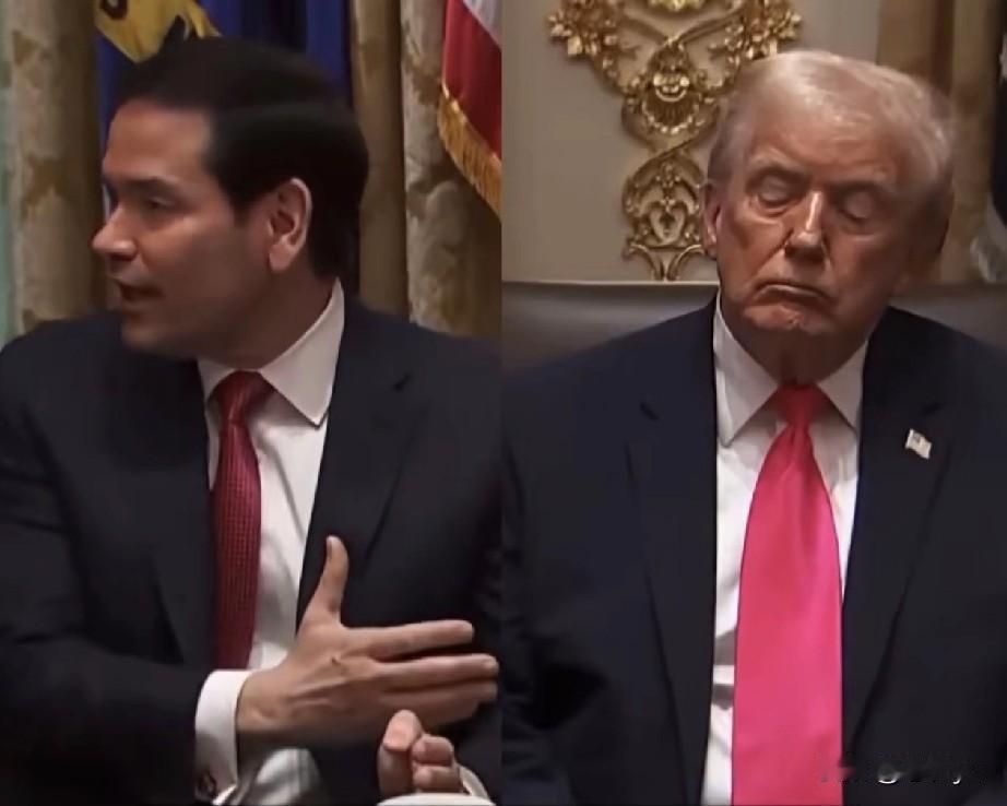 美国总统特朗普在白宫内阁会议上，被拍到多次闭眼。美媒报道，12月2日，79岁的特