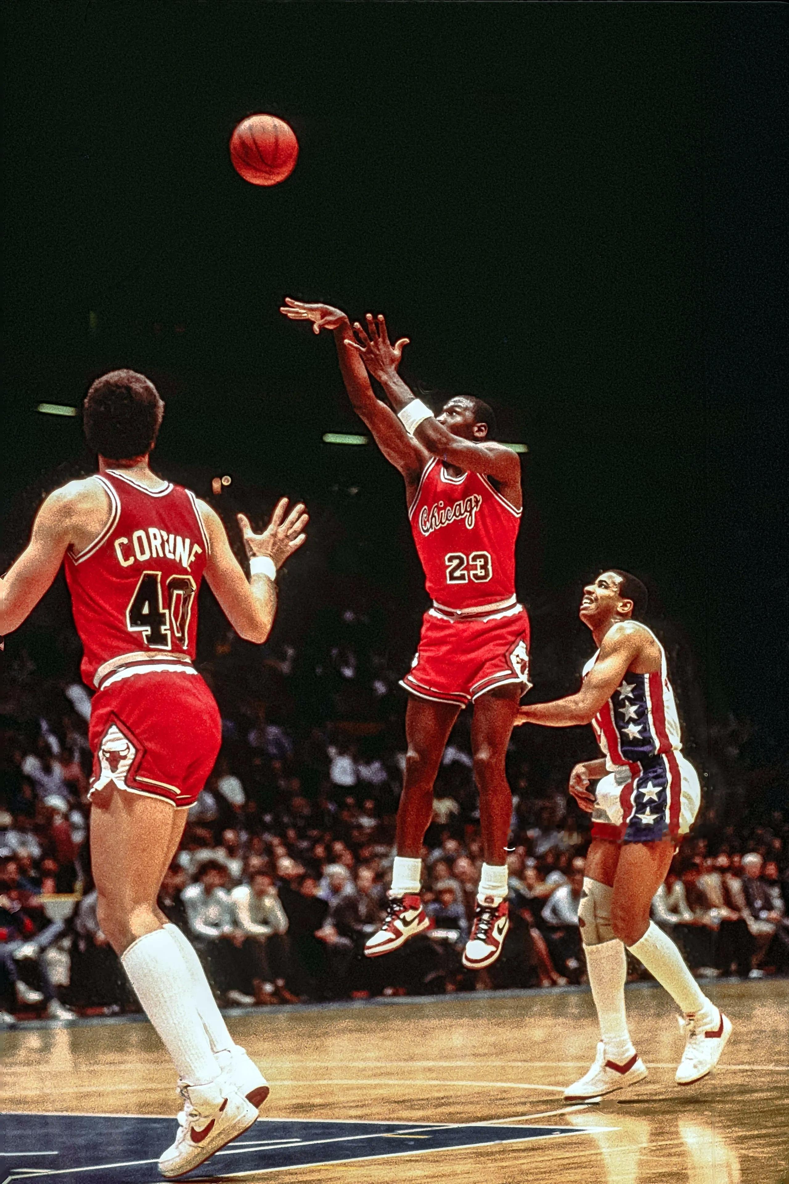 Michael Jordan 1985nba乔丹