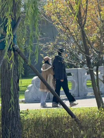 网友偶遇金莎孙丞潇逛公园网友长治偶遇金莎孙丞潇 网友在长治偶遇金孙丞潇牵手逛公园