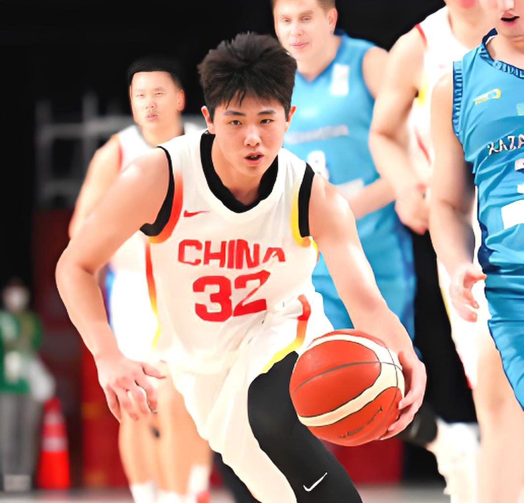 亚运会男篮小组赛三场战罢，小将李悦洲分别得到9分3篮板2助攻2抢断2盖帽、18分
