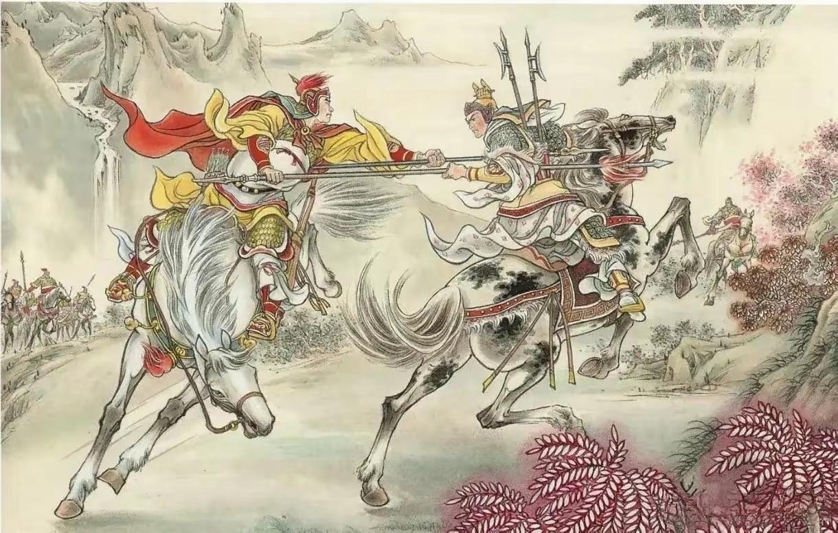 曲阿小将勇猛异常，一人挡住江东十二虎臣，一人打得十二虎臣丢盔卸甲，给太...