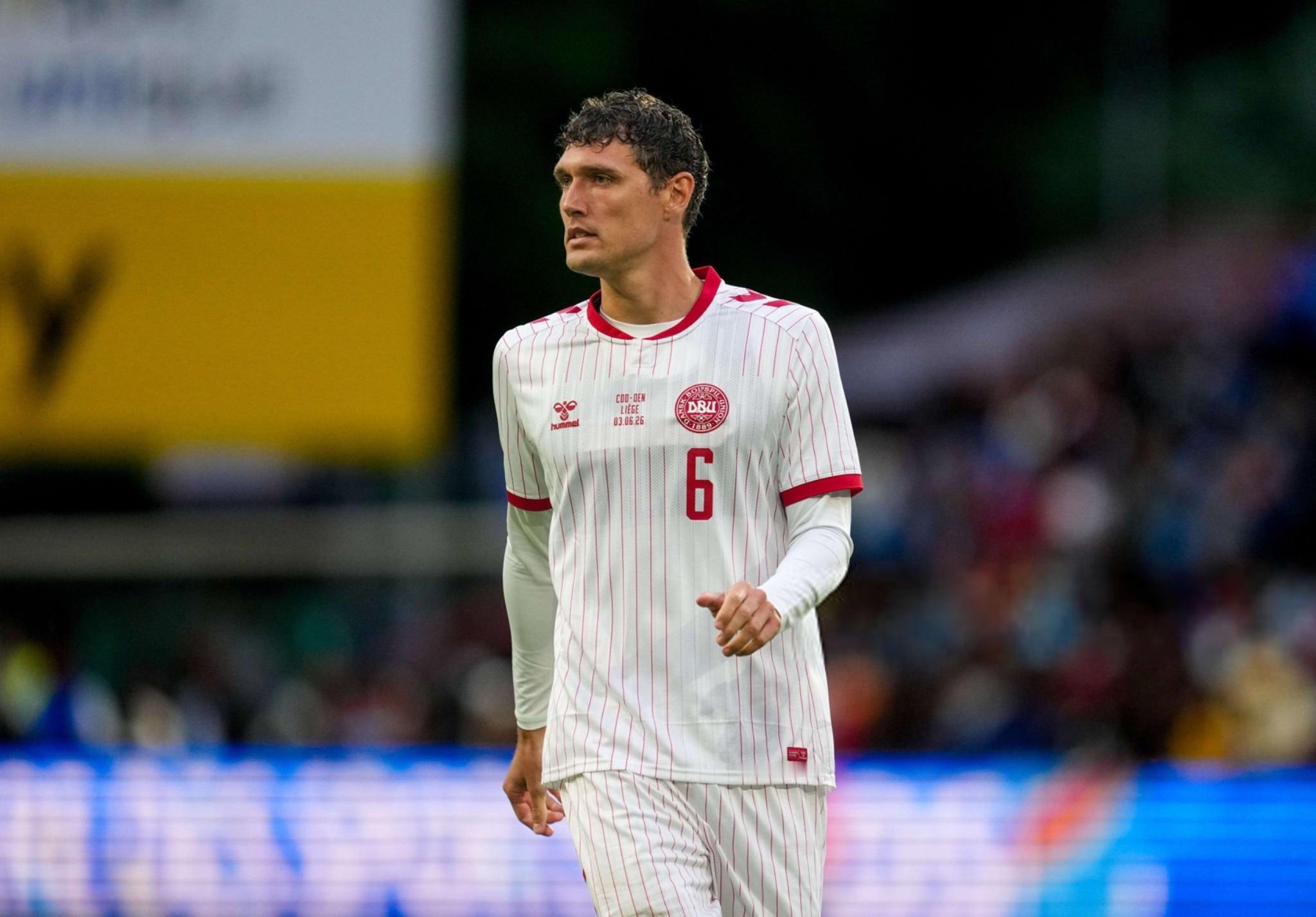🇩🇰丹麦2-1乌克兰🇺🇦未完赛克里斯滕森首发出战45分钟，丹麦球员埃里克