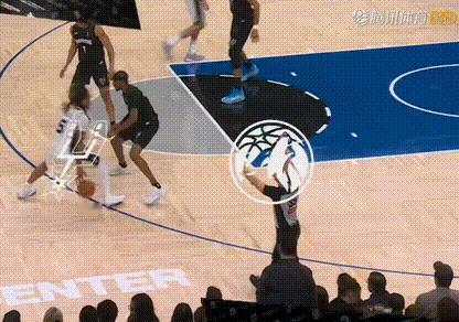 麦丹和卡斯尔双方技术犯规马刺vs森林狼
