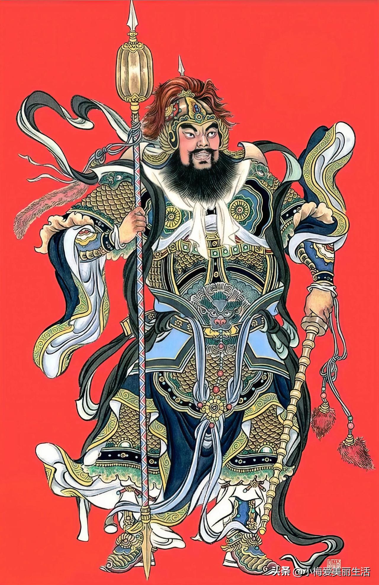 威武将军，英姿飒爽。