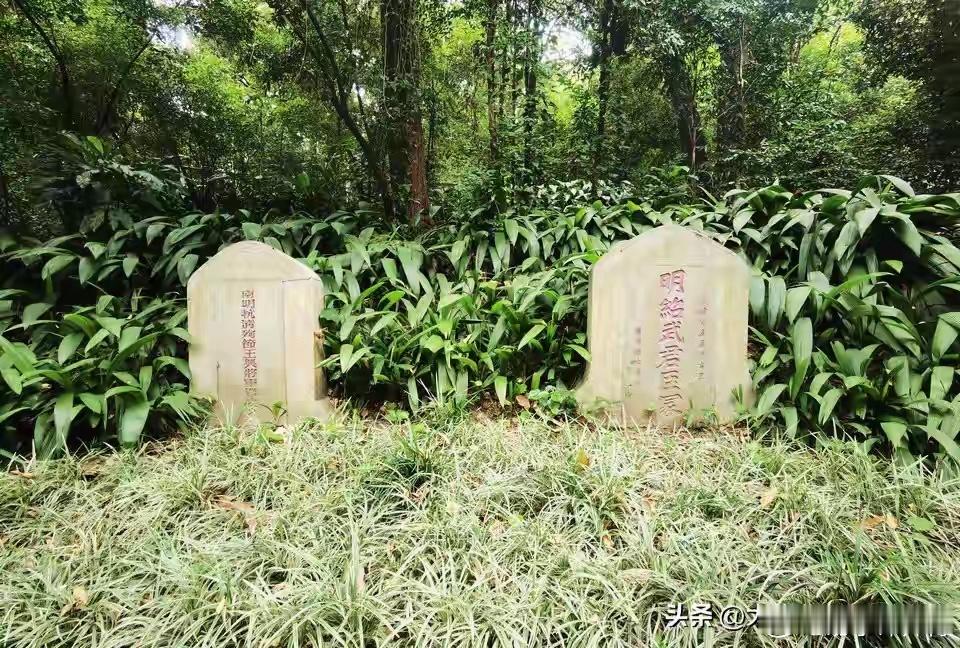 就在越秀公园，发现南明最后一位皇帝与14位大臣的合葬墓，在位41天，就这么普普通
