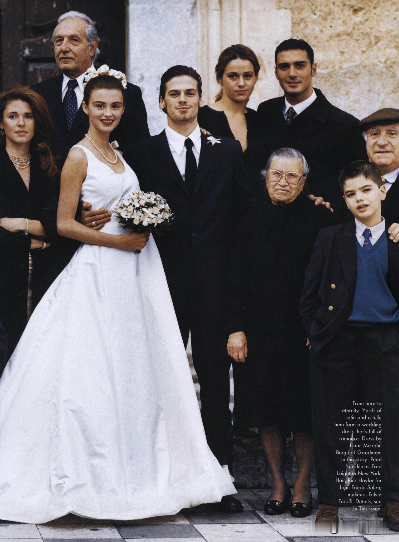 1998年美版VOGUE六月刊，重磅推出经典婚礼大片《The Grand Tou