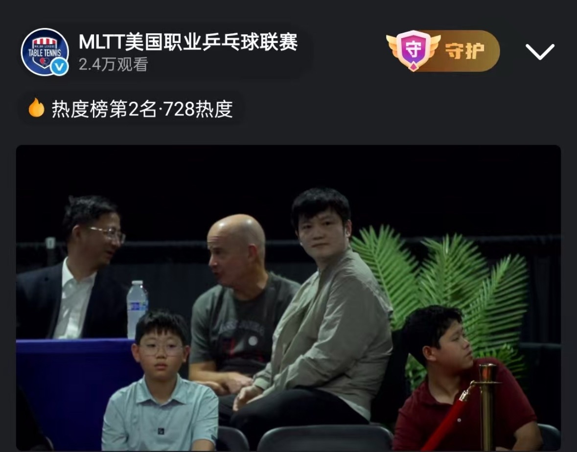 樊振东 就这么盯着我看