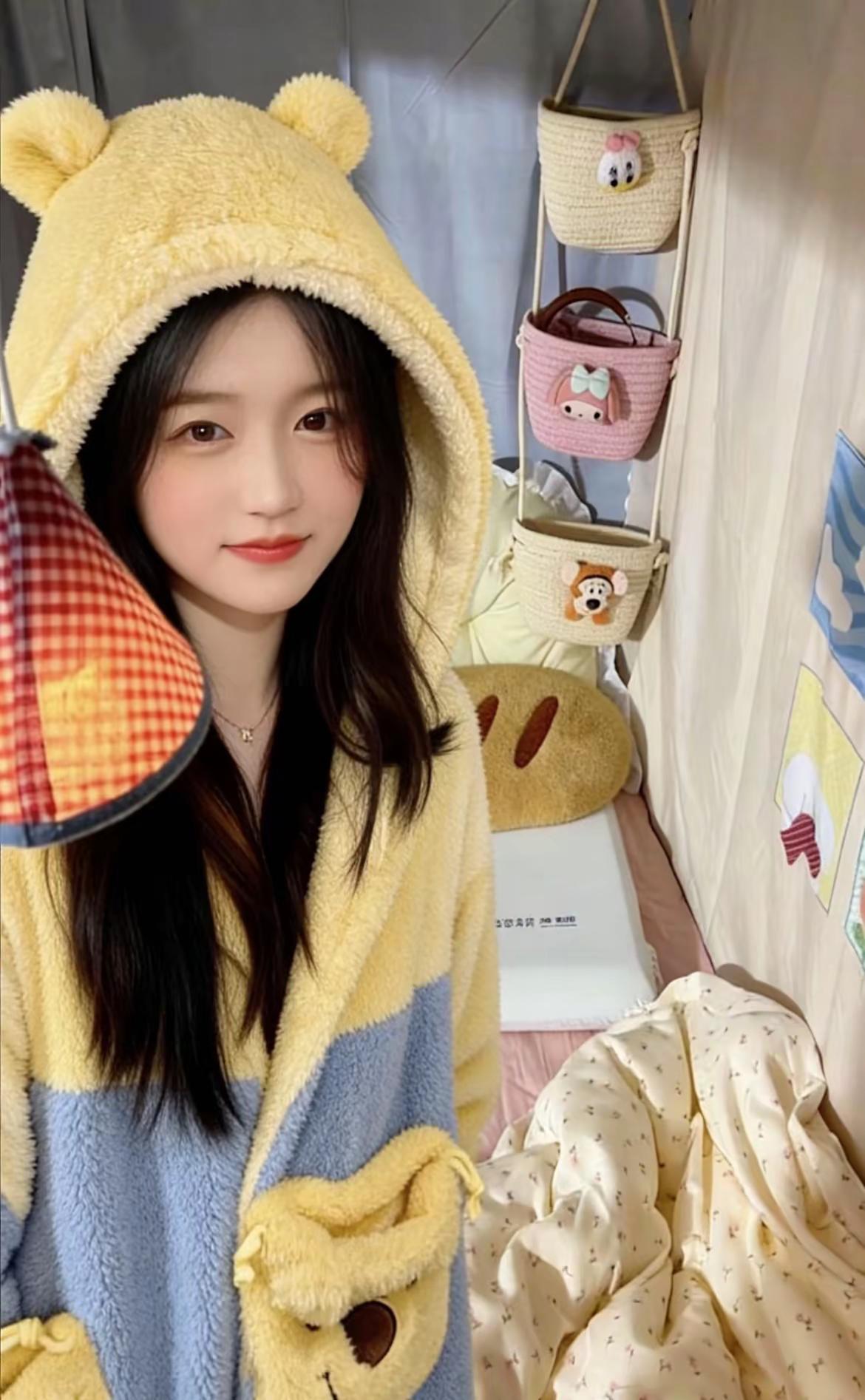 大胆点说，我不生气😁。穿搭 这个bgm少不了甜妹 宿舍 女大学生