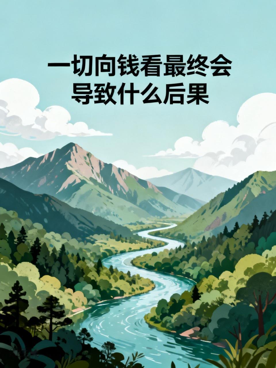 一切向钱看，后果挺严重的。在社会层面，人与人之间的关系变得功利。比如职场上，同事