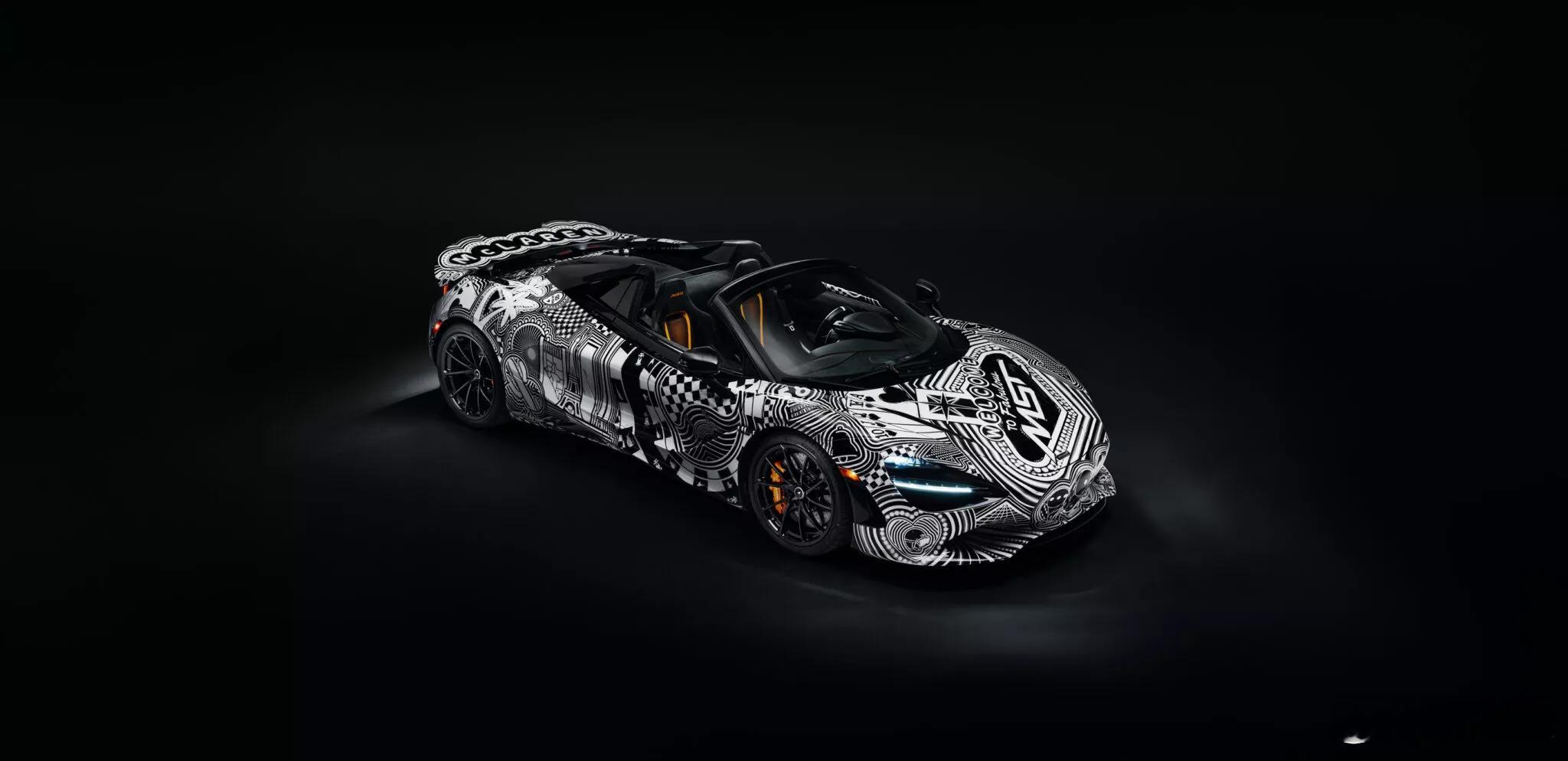 拉斯维加斯风的艺术超跑， 迈凯伦发布 750S Project Viva。这款独