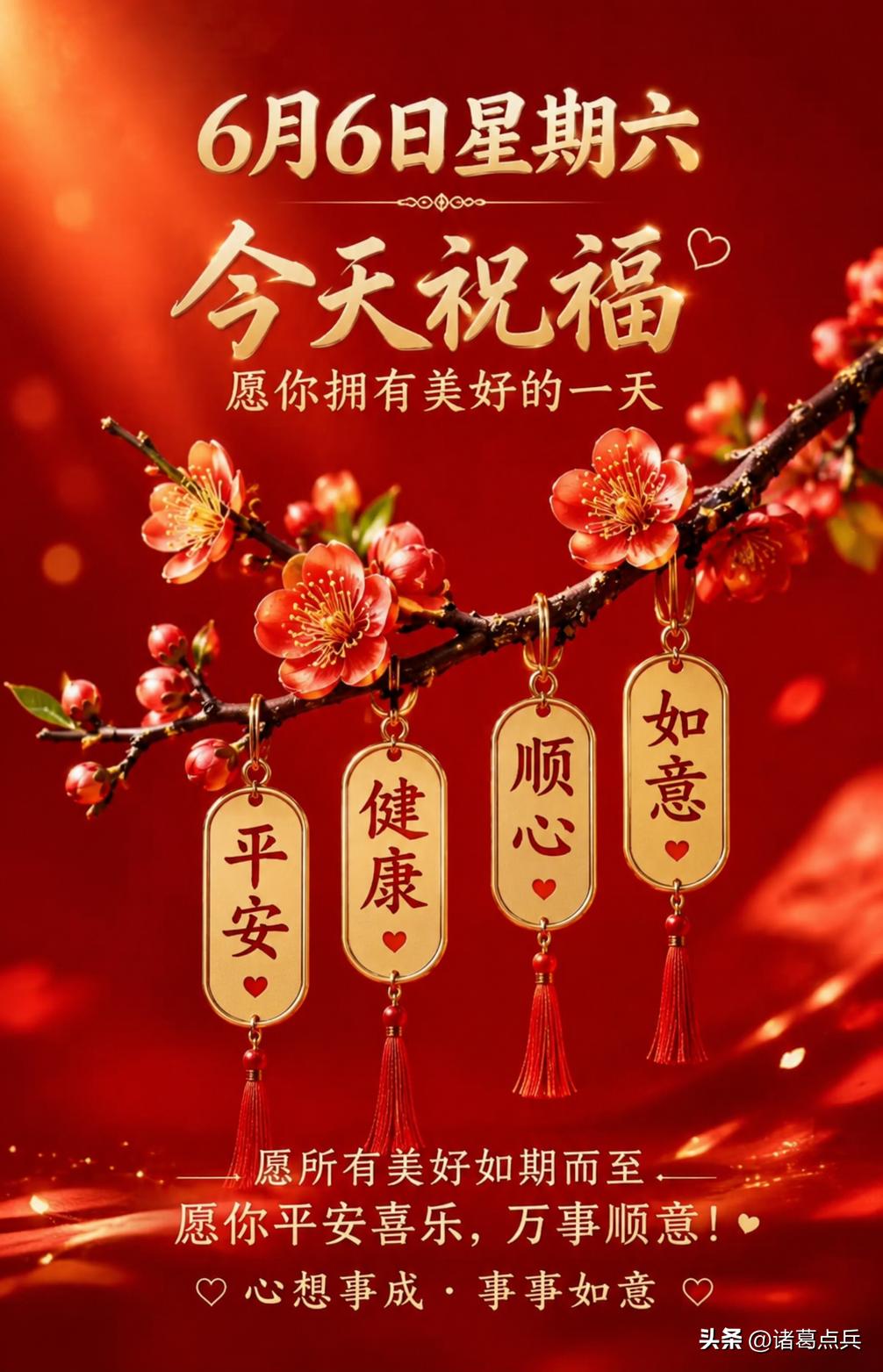 六月六，六六大顺，万事顺遂，财源一路旺，日子顺心又顺意。 

你知道吗？在这个寓