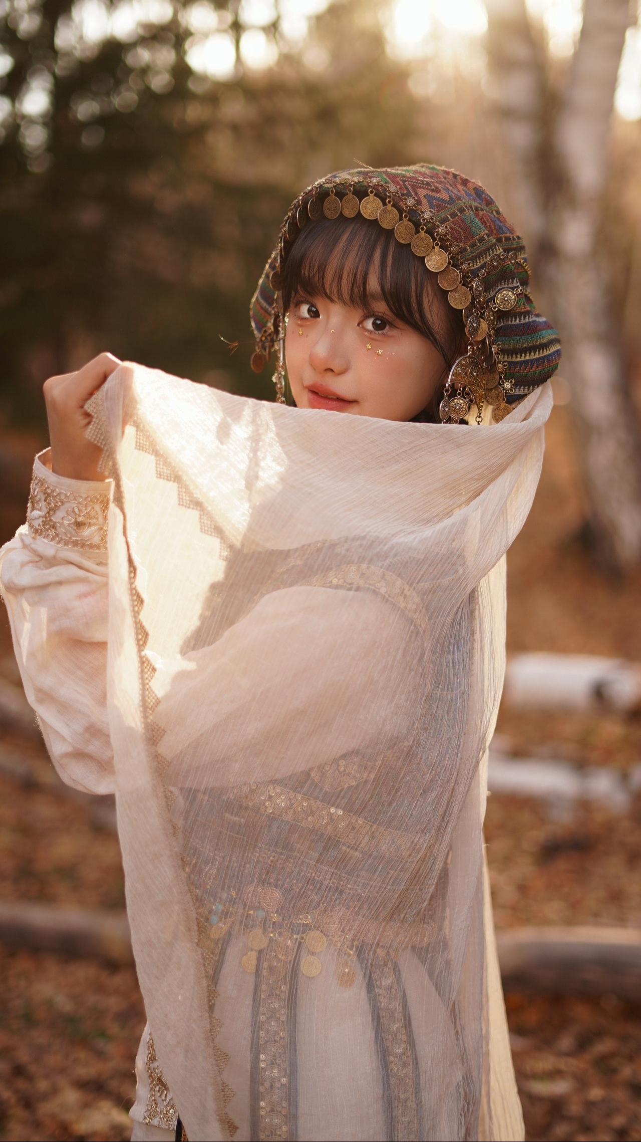 美哭了姐妹！阳光明媚，做个开心爽朗的女孩子！#旅行 #国庆 #写真