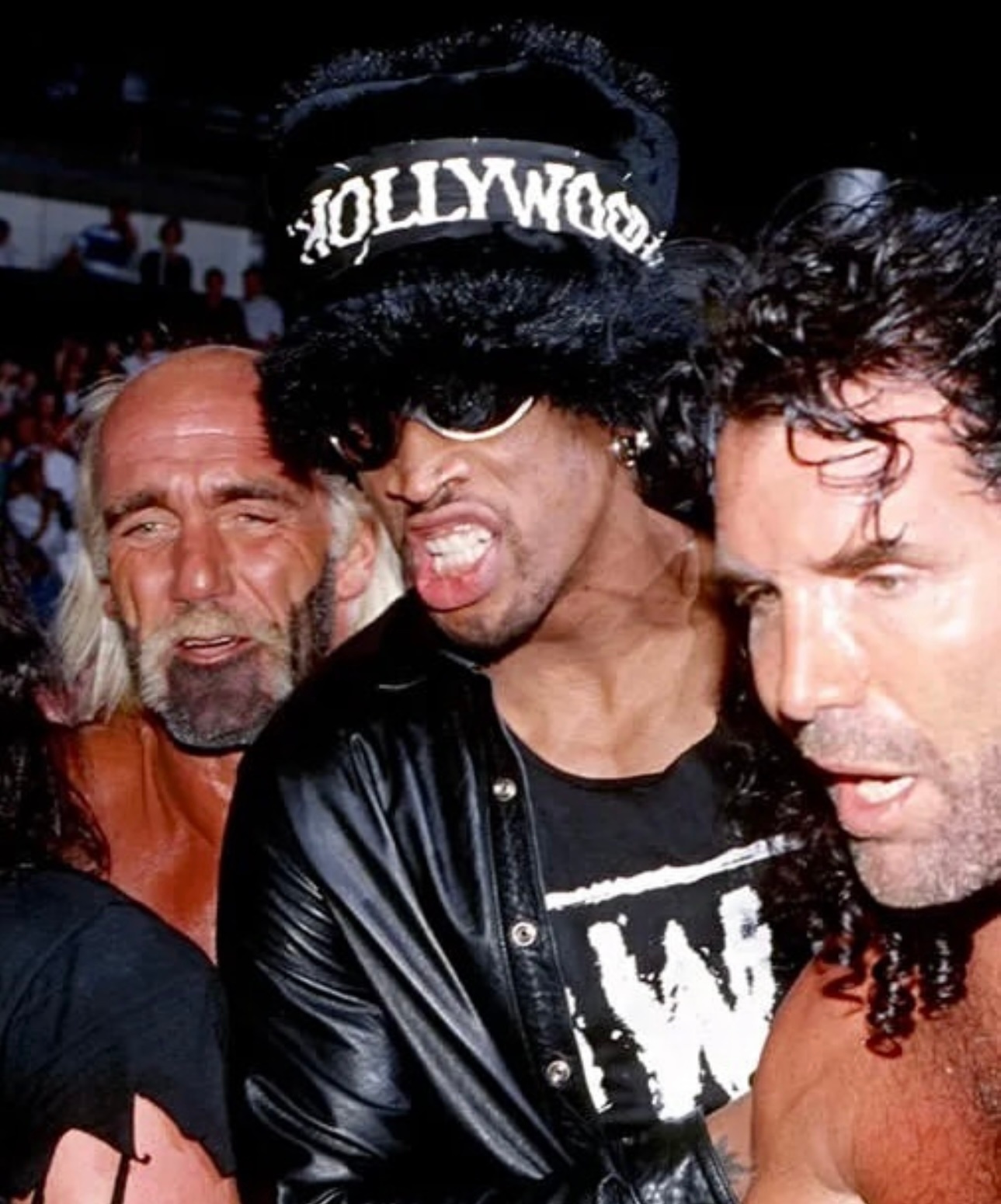 篮天下 1998年，卡尔·马龙登上WCW赛场，众球星们的反应🎤Images v