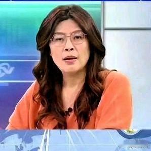 郑丽文回应北京贺涵中的“三个气”，她说：看到信中这句，增强做中国人的志气，骨气，