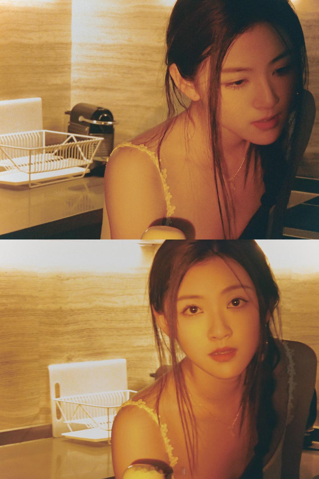 #王奕婷写真拍出电影感#王奕婷的写真宛如电影画卷，色彩与光影交织，勾勒出令人陶醉