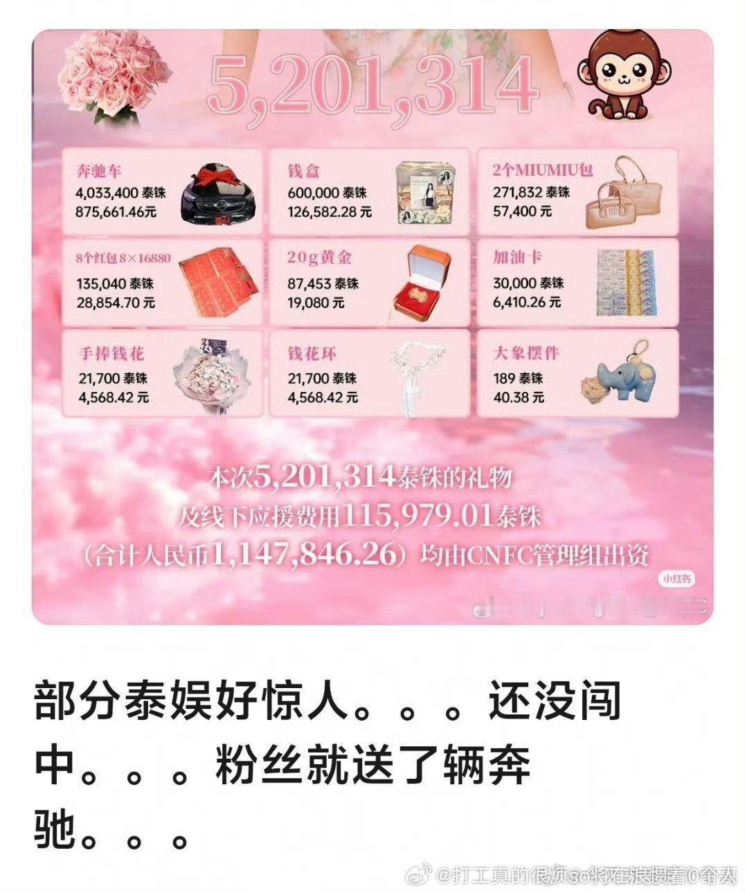 还是外娱好直接收礼收钱，内娱流量还要绕弯子演唱会杂志卖货潮牌割