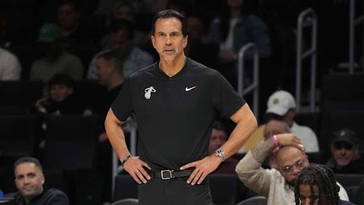 斯波赛后重申，即使确定了固定首发阵容，球员的具体上场时间仍然会持续进行调整热火不