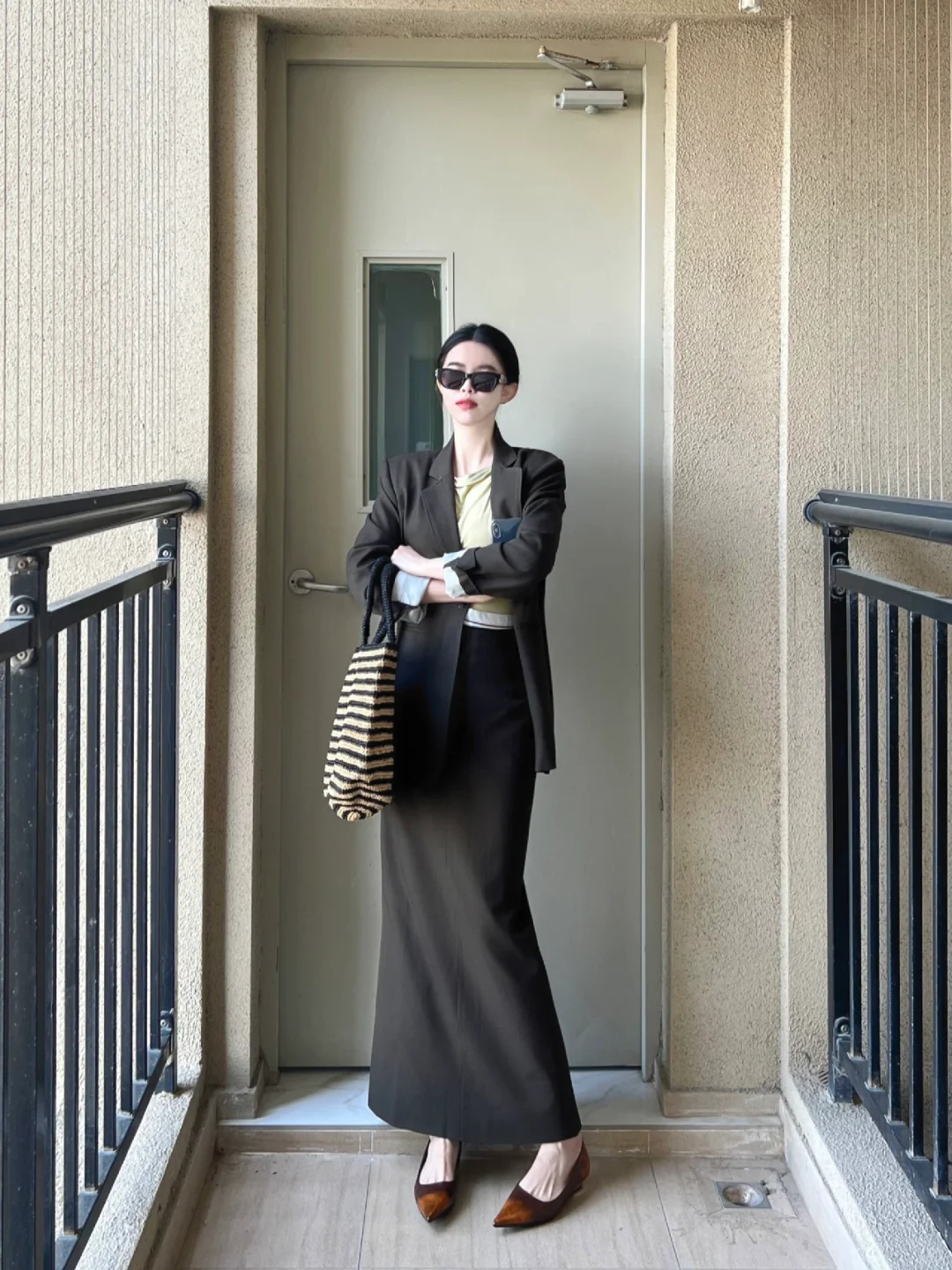 西装套装的高级通勤感！谁懂！