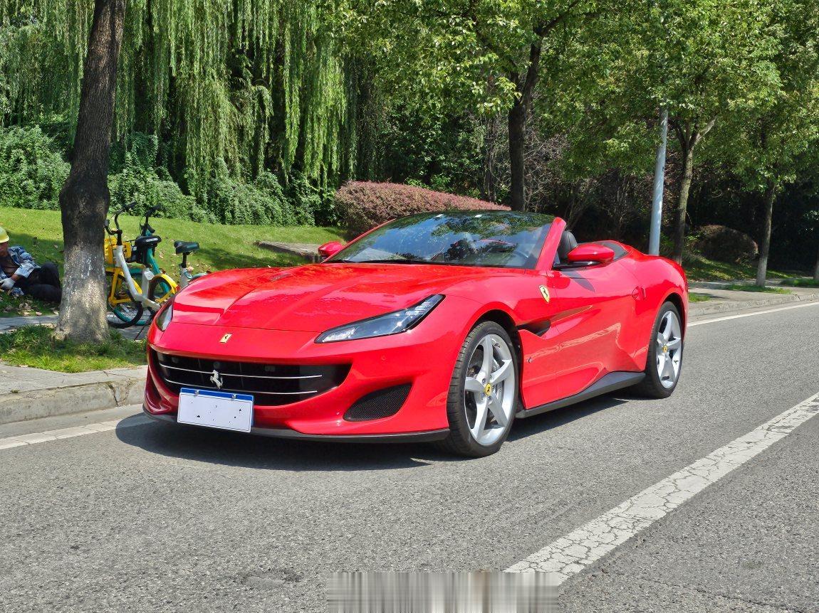 早~[你好]法拉利 Portofino 红外/黑内 2018年11月上牌，170