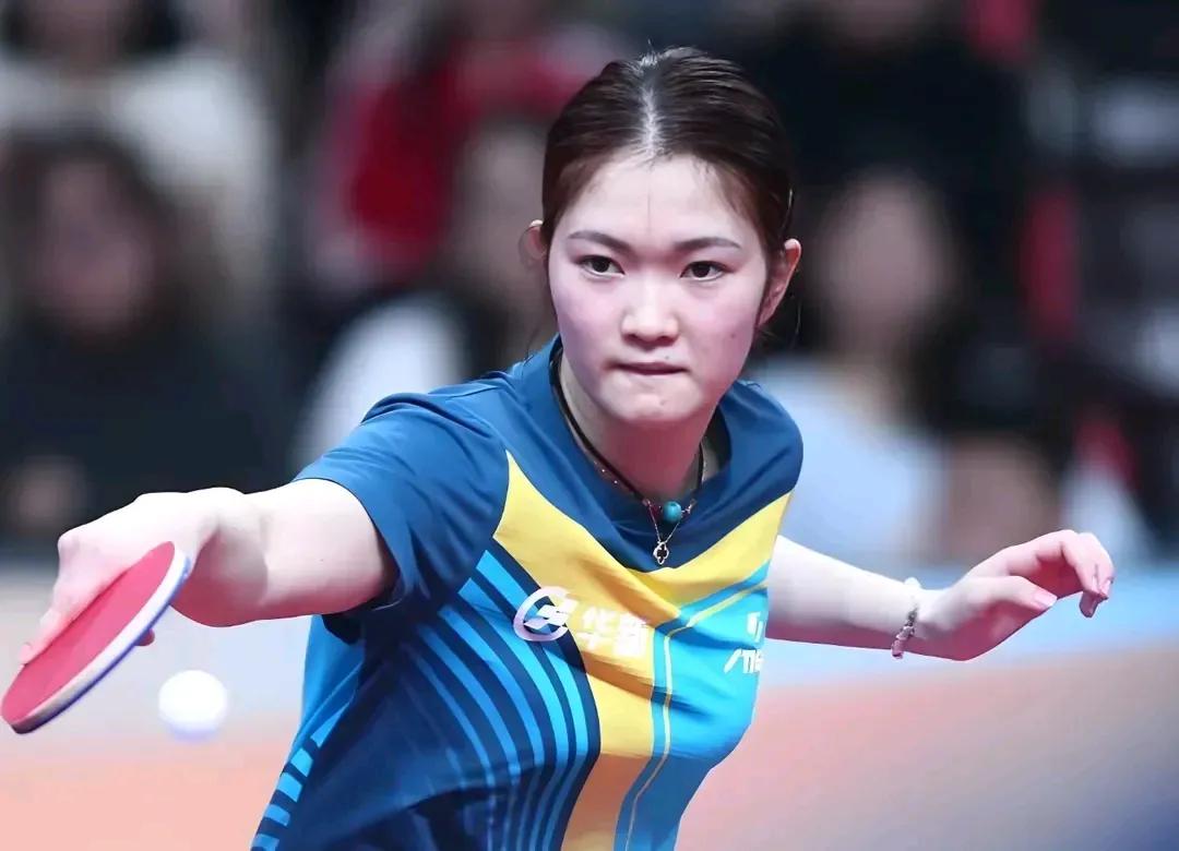 日本队员木原美悠，参加乒超联赛一胜难求却在赛程的末端获得首胜，这首胜居然是胜了国