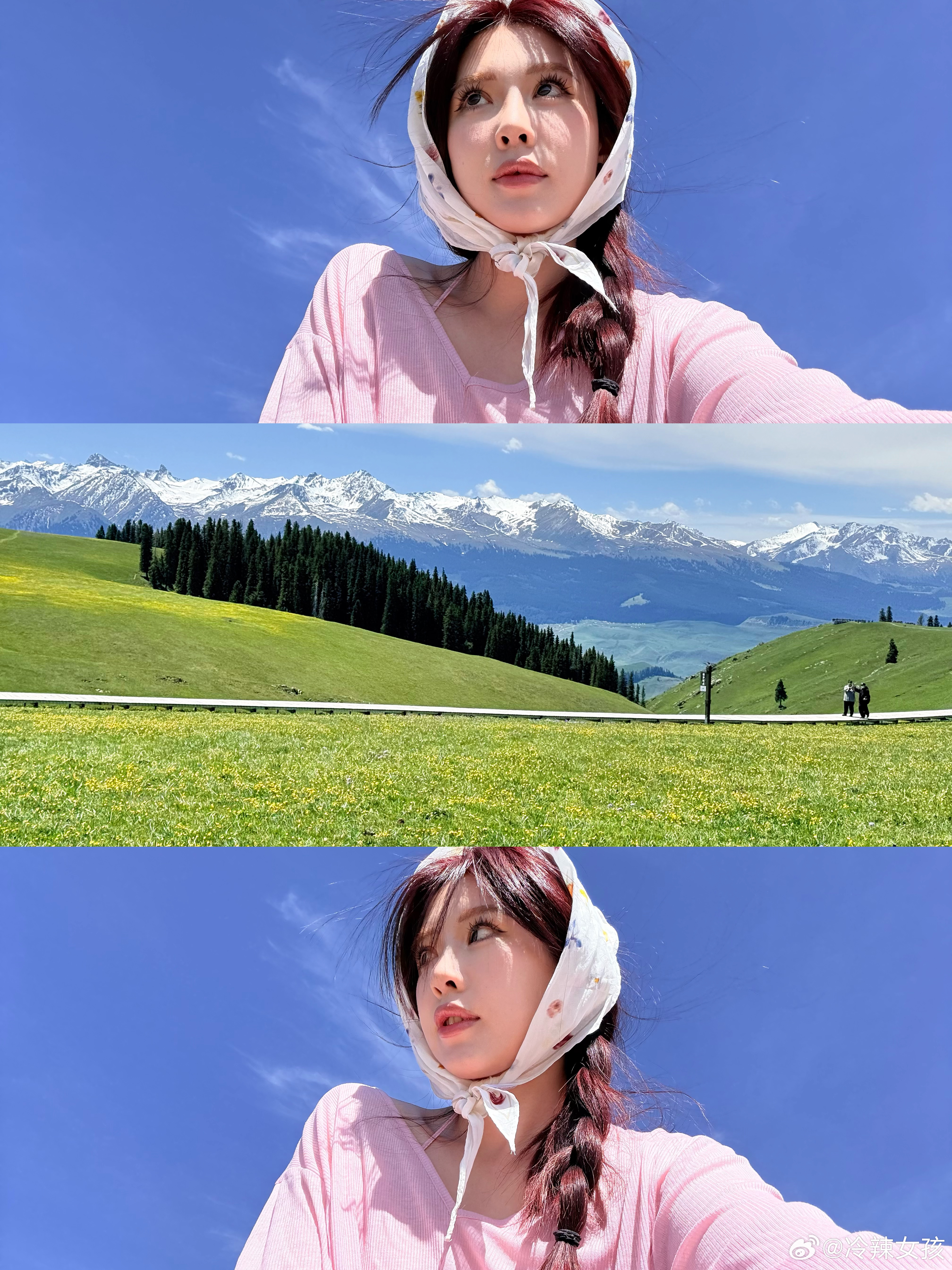 🌼💐🌸🐎🐂🐑🌳🏔️北纬四十度的伊犁河谷是春天留给夏天的情书 伊犁