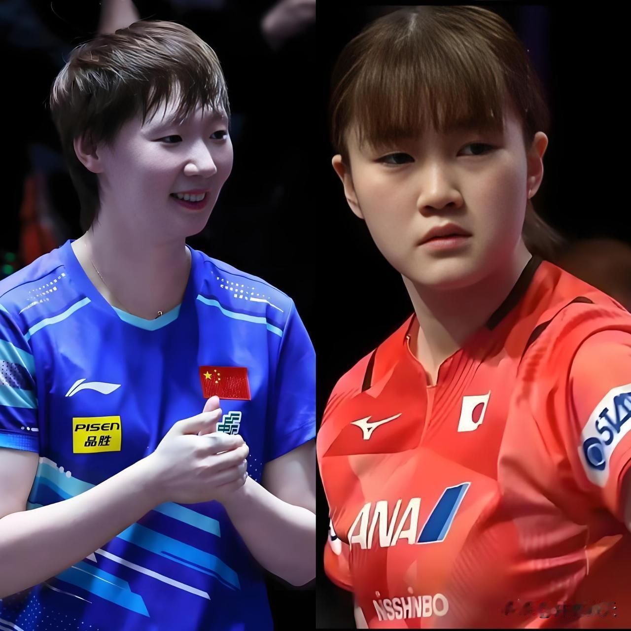 多哈冠军赛，今天两场比赛很有看点。一场是王曼昱和大藤沙月。看点在于二人如同生活在