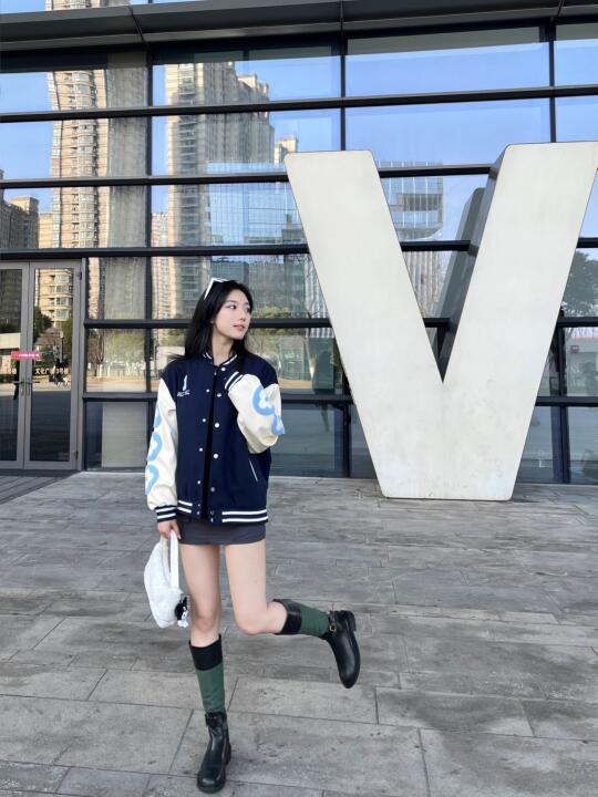 美式棒球服look⚾️💬