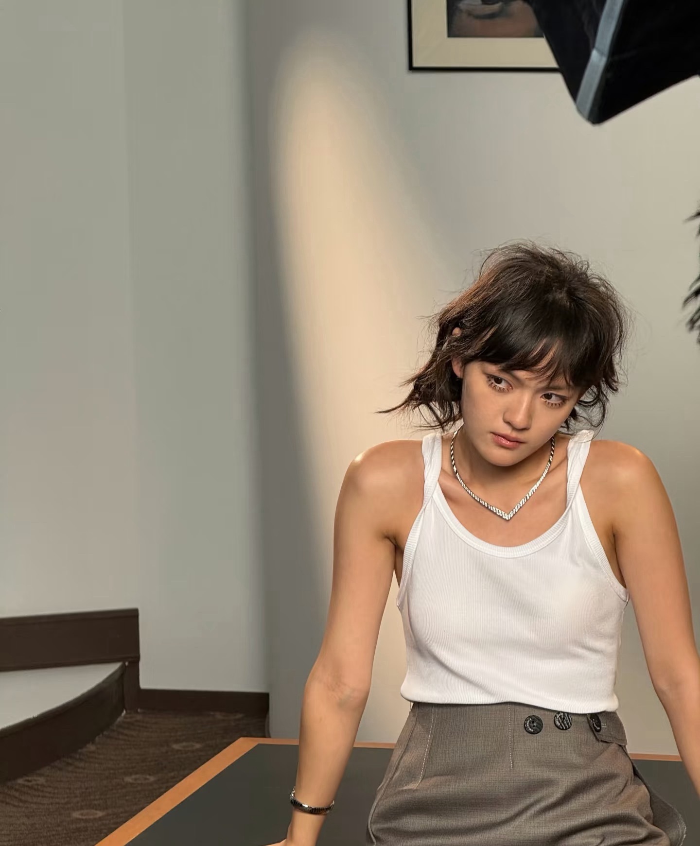 文淇这张感觉可以打我文淇你有这张帅脸做什么都会成功的，攻气十足！ 