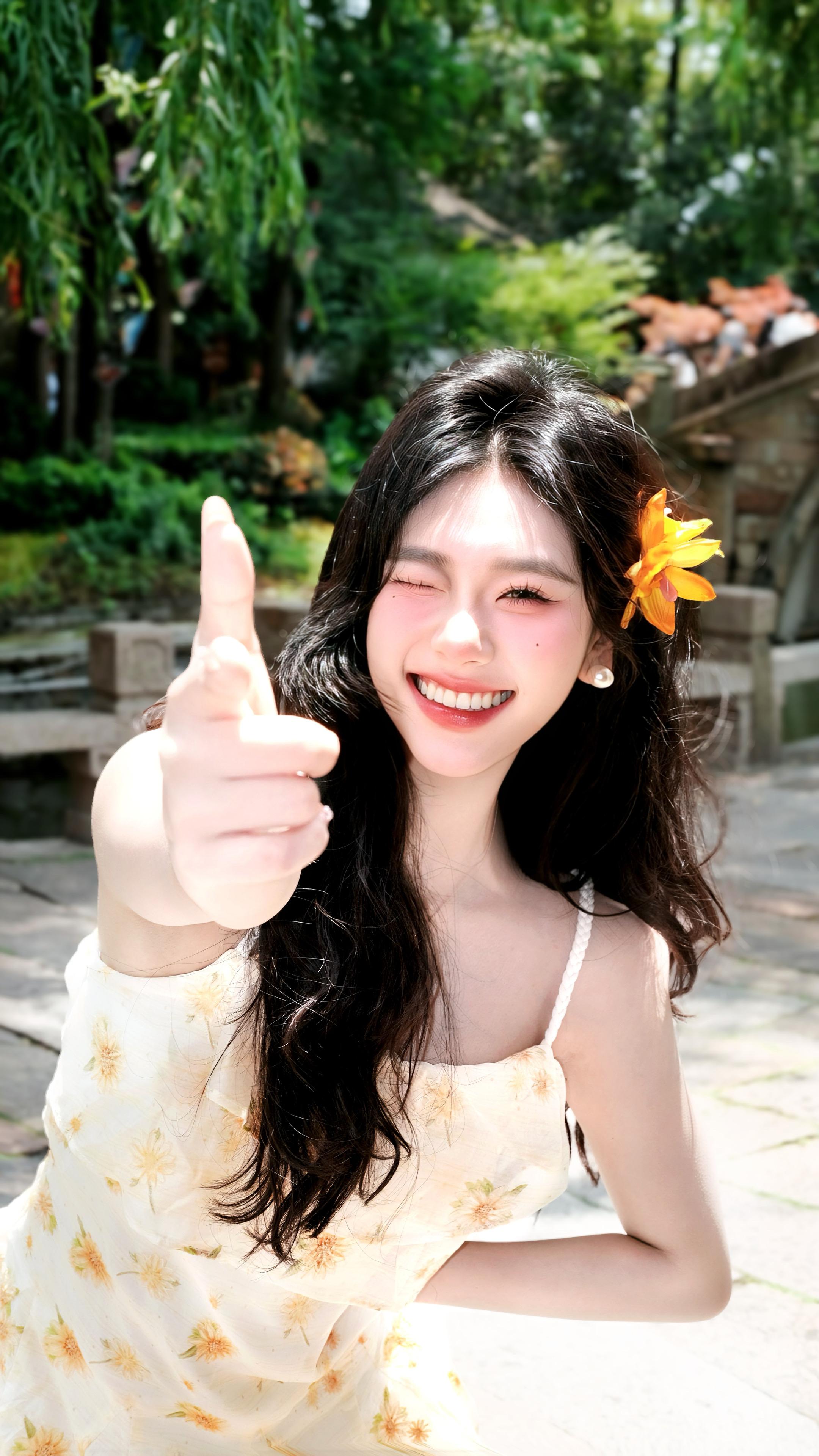 第一次看见你就为你心动