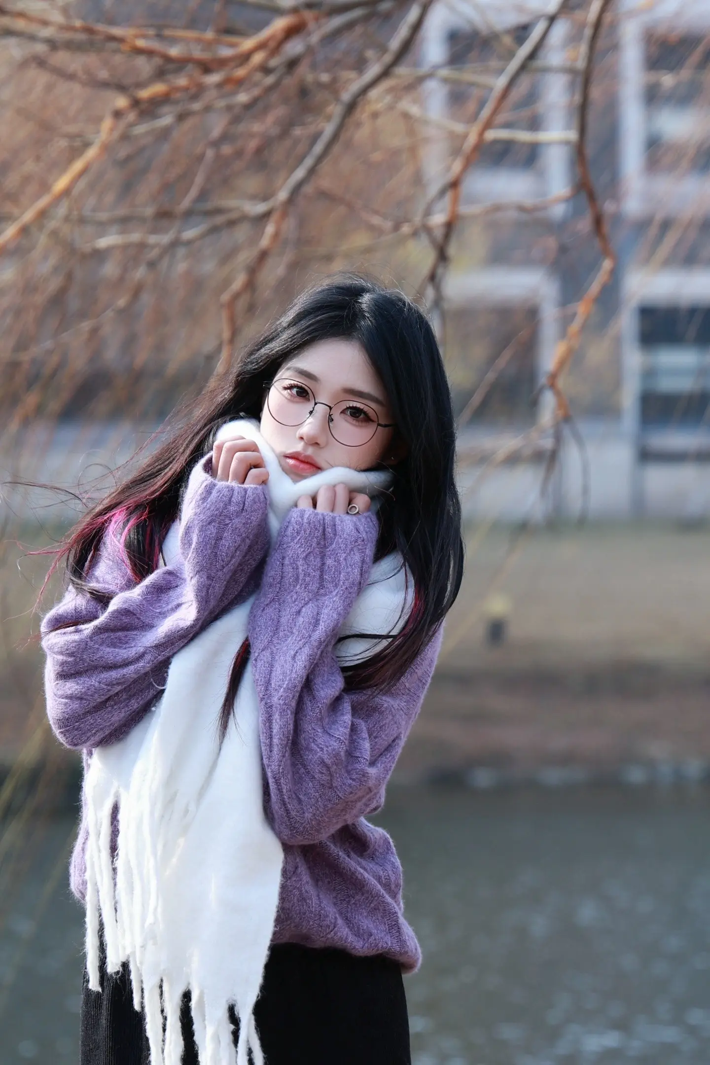 海事du去海洋玩啦！差点冻成冰雕了。女大学生