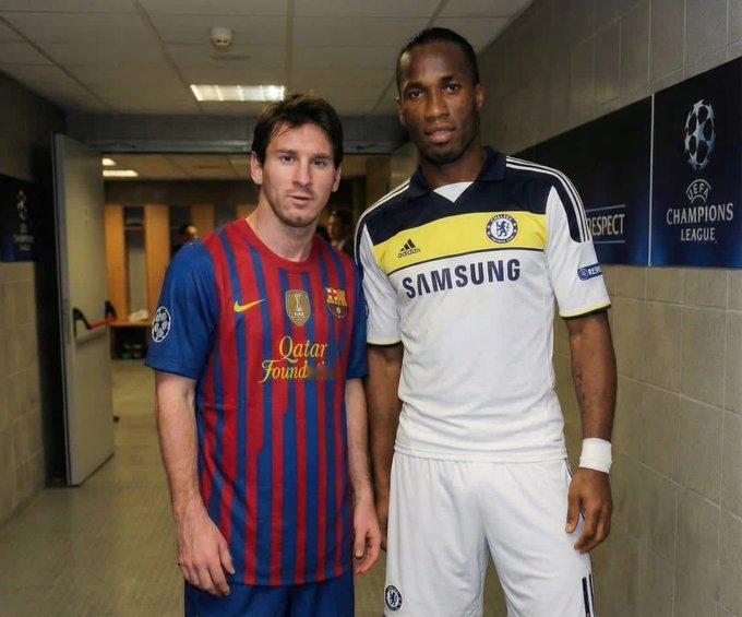 迪迪埃·德罗巴：“想象一下，你击败巴塞罗那后去他们的更衣室，请求见梅西，他当时很