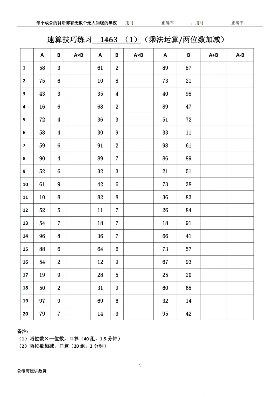 资料分析速算练习1463