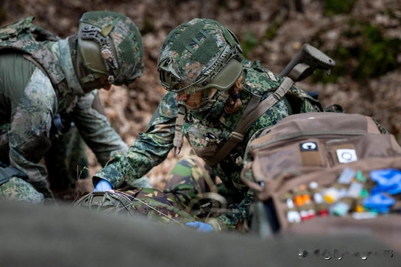 🇳🇱荷兰陆军野外医疗训练